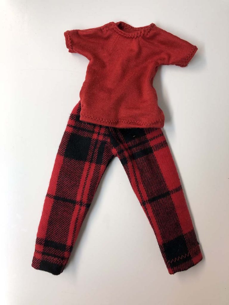 elf shirt and pants